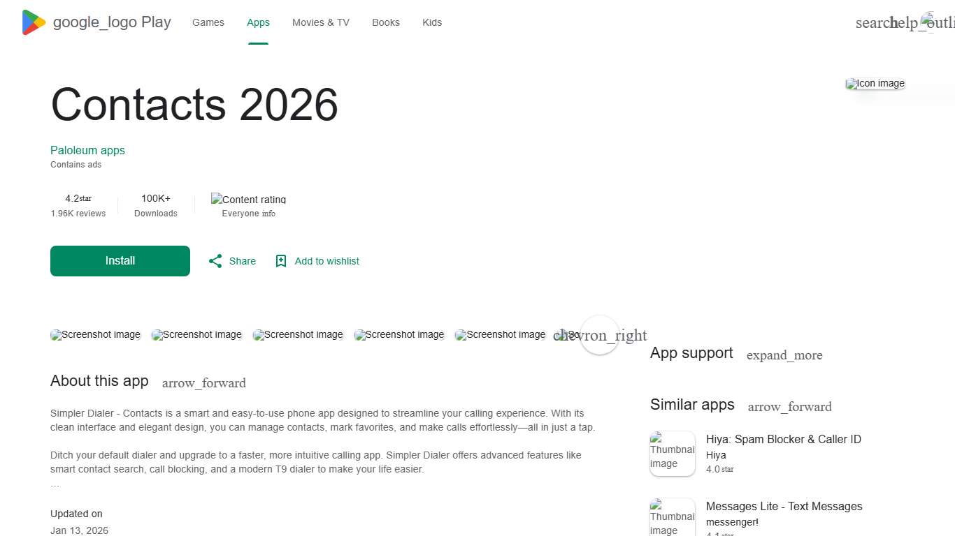 Contacts 2026 - Apps on Google Play
